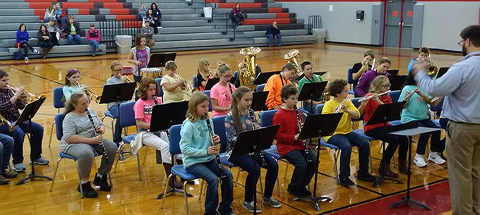 todd county middle school band